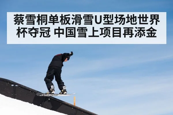 蔡雪桐单板滑雪U型场地世界杯夺冠 中国雪上项目再添金
